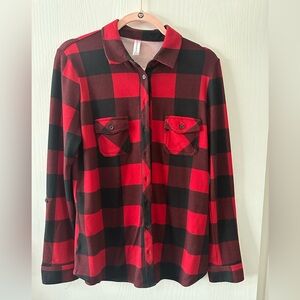 Women’s Plaid Button-Up Shirt
